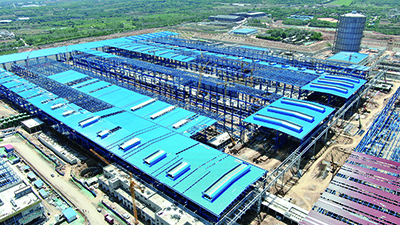 河鋼集團(tuán)石鋼公司新基地